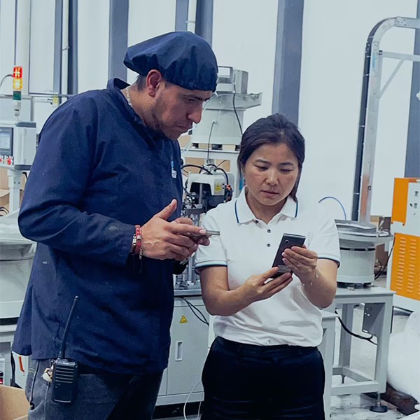 After-sales trip to the United States: technical support for filling and packaging production lines