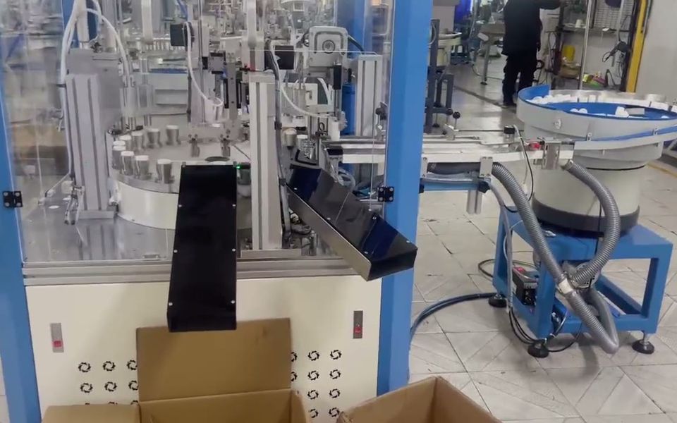 Bangladesh · Pharmaceutical Packaging · 3-Piece Medicine Cap Assembly Machine