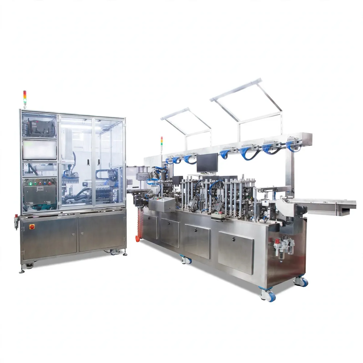 Insulin Pen Inspection & Tray Loading Line