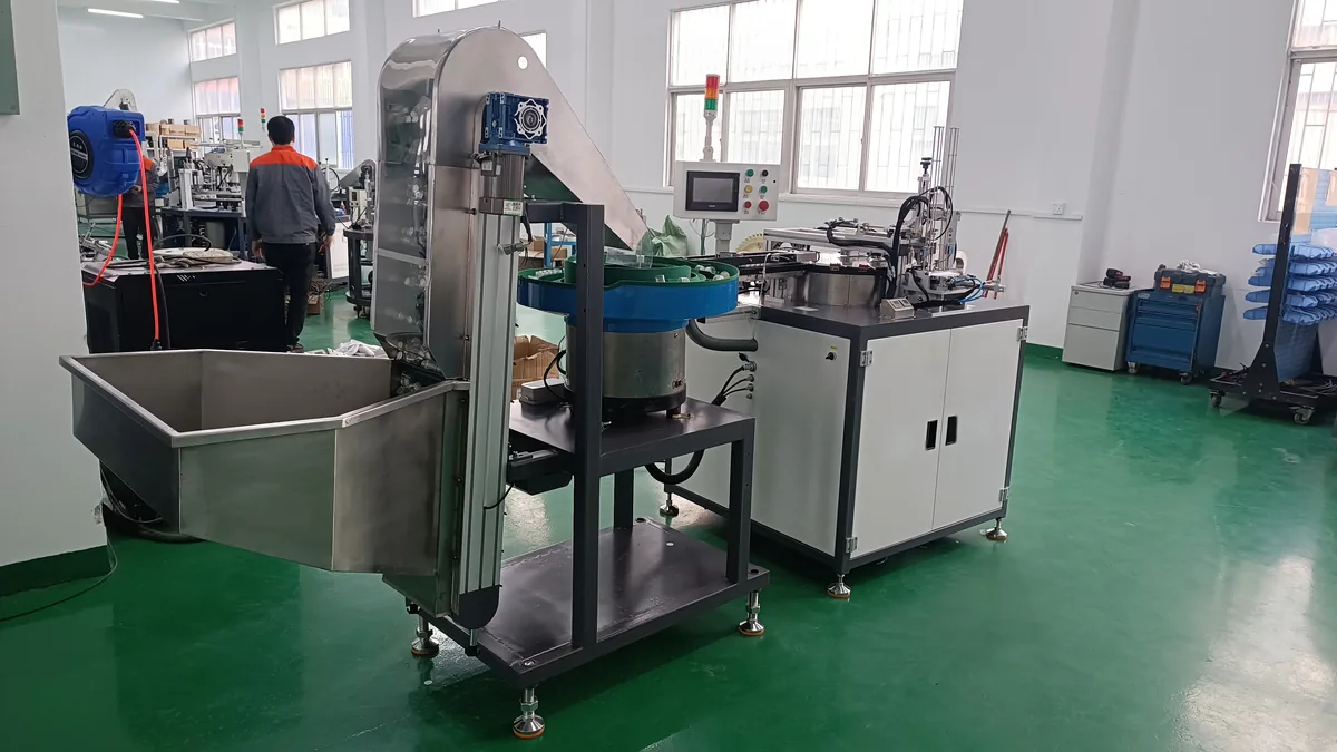 QR-Code Cap Insert Assembly Machine - photo 3