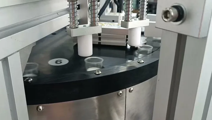 QR-Code Cap Insert Assembly Machine