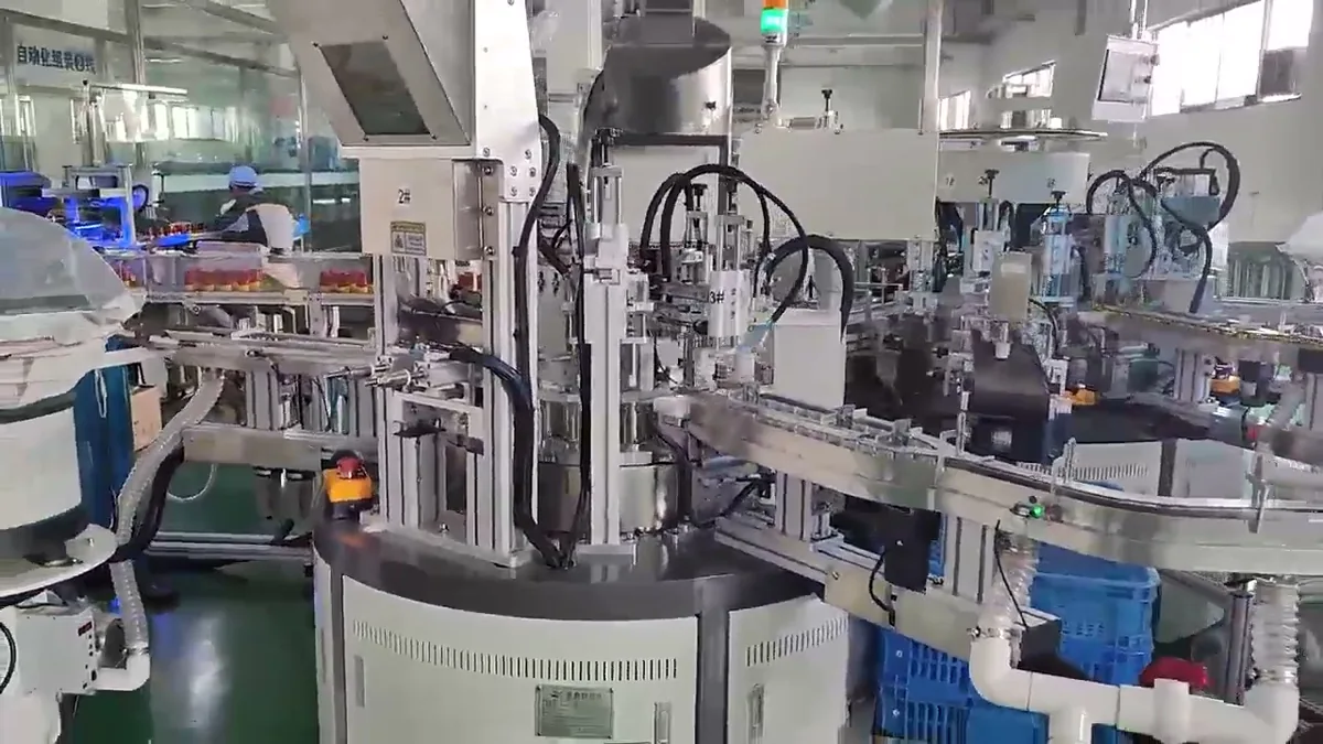 Wine & Liquor Cap Assembly Line