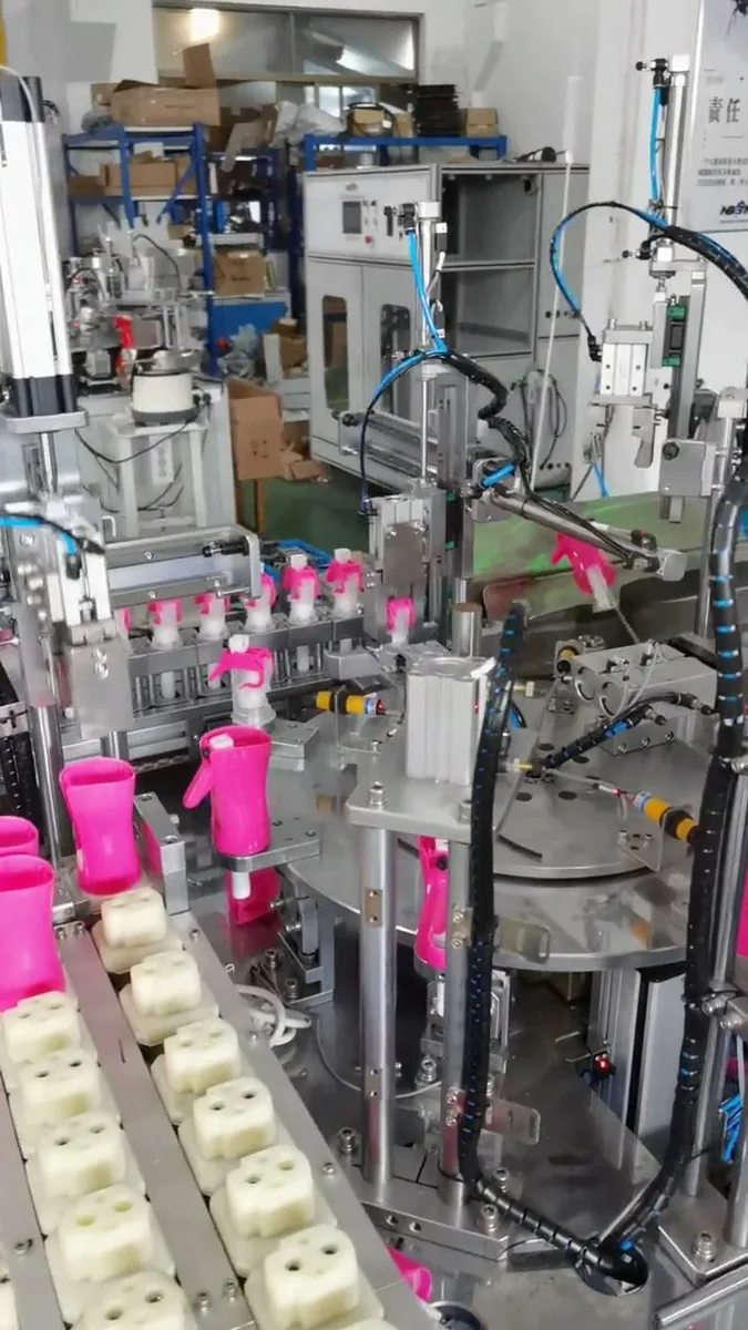 Continuous Spray Trigger Sprayer Assembly Line