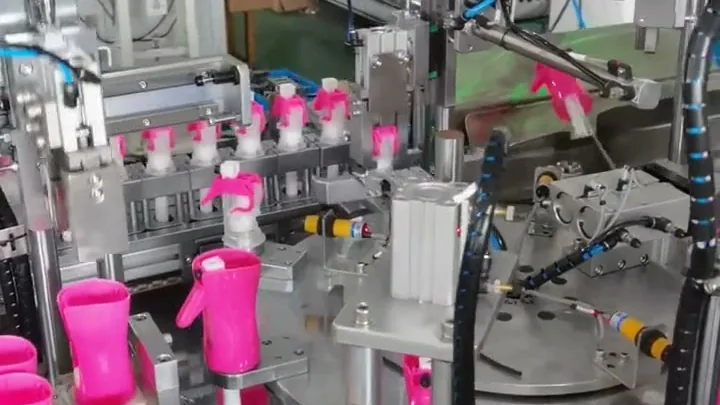 Continuous Spray Trigger Sprayer Assembly Line