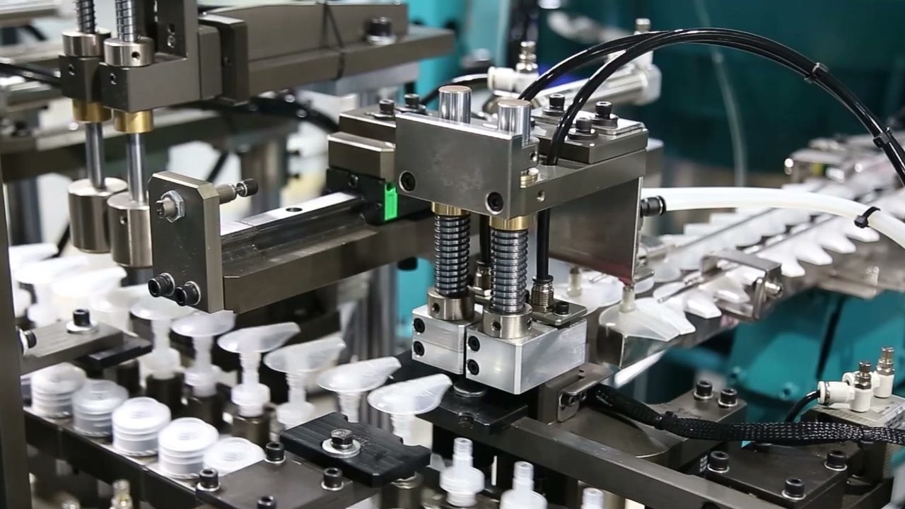 Lotion Pump Assembly Line