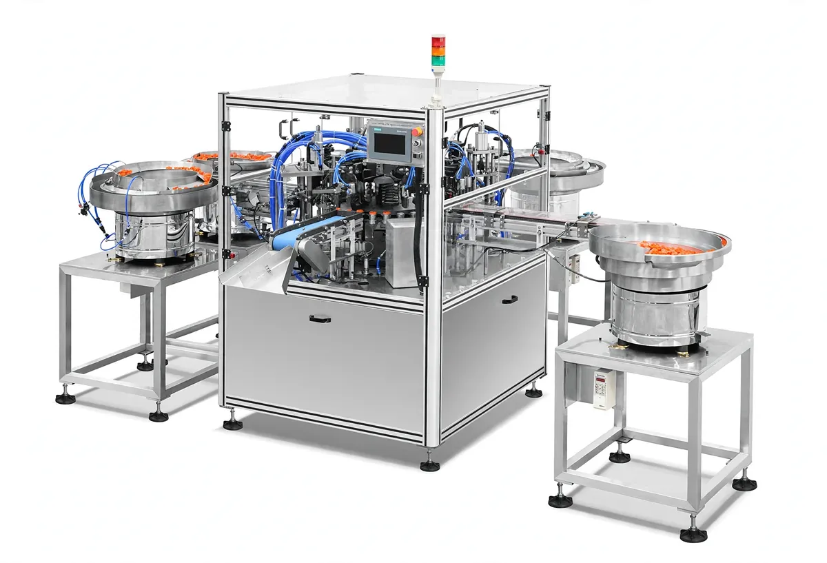 Baby Bottle Cap Assembly Machine