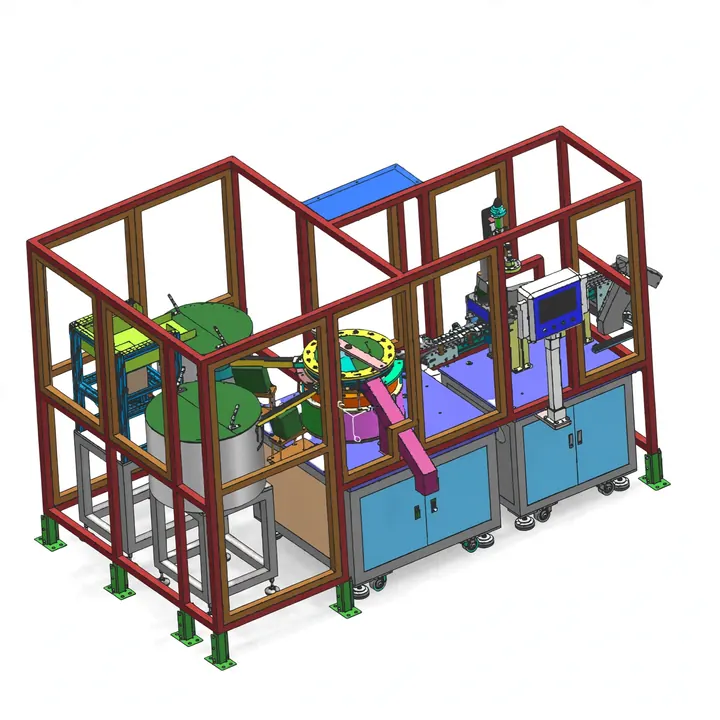 Eye Drop Cap Assembly Machine