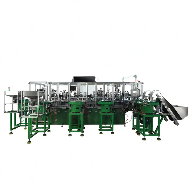 All-Plastic Trigger Sprayer Assembly & Testing Machine