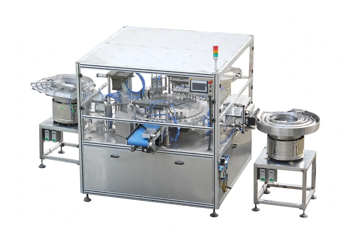 Infusion Bottle Cap Assembly Machine
