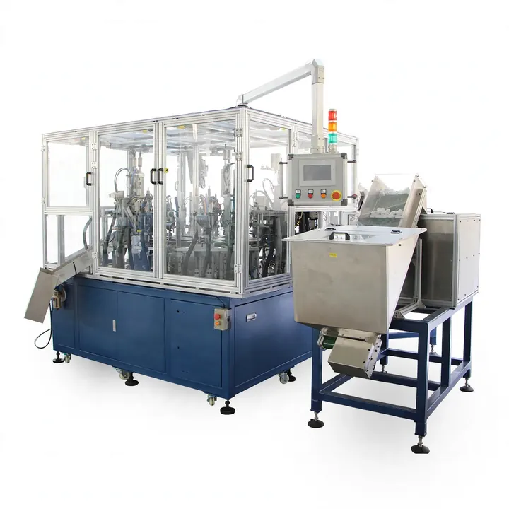 Multi-Station Lotion Pump Assembly & Testing Machine