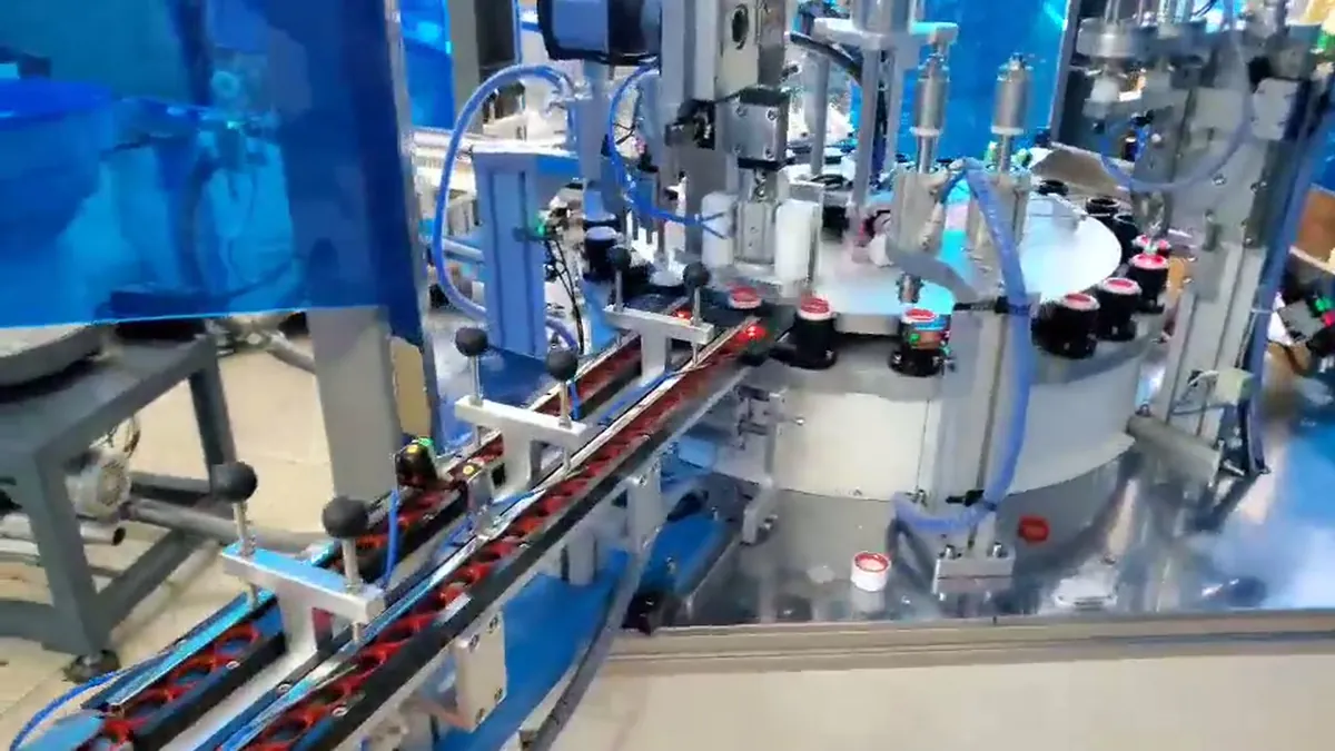 Desiccant Cap Assembly & Filling Machine