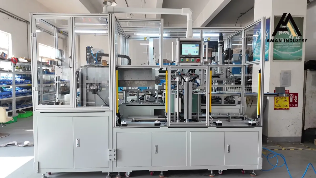 Lid Seal Ring Machine with Gantry Transfer