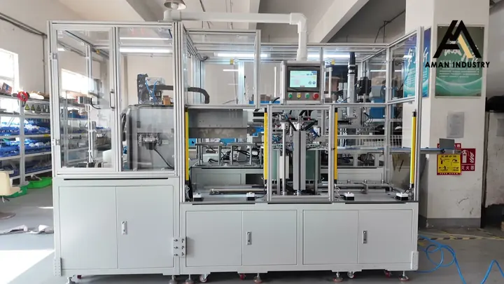 Lid Seal Ring Machine with Gantry Transfer