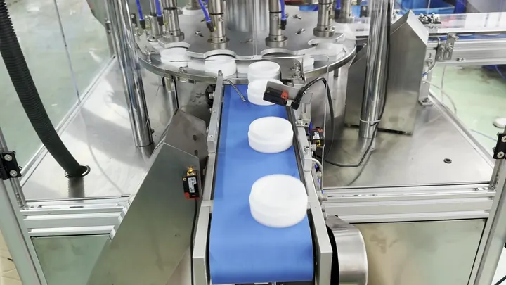 Cream Jar Assembly Machine