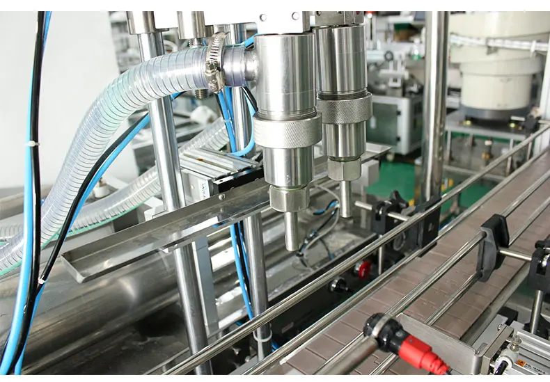 Automatic High Accuracy Small Bottle Glass Perfume Alcoholic Liquid Filling Capping Machine