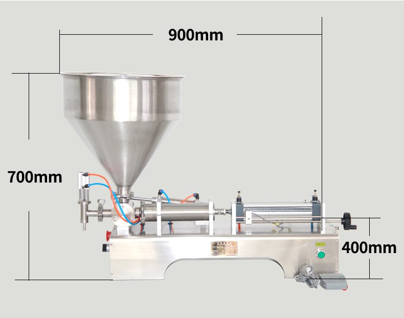 Direct Sale Stainless Steel Automatic Lotion Cream Paste Filing Machine Hand Sanitizer Filling Machine