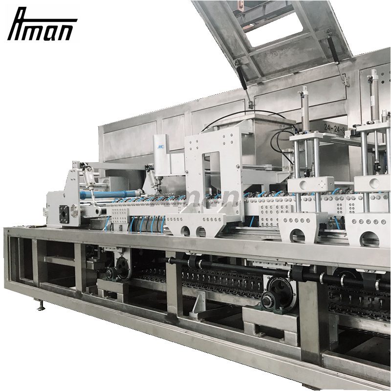 Cold Sealing Plastic Cold Cutting Laundry Detergent Filler Liquid Detergent Filling Machine