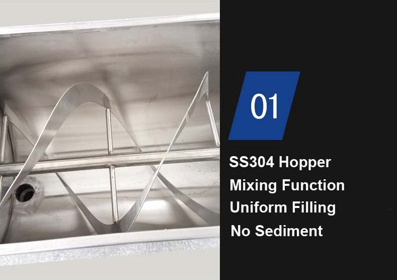 Honey Sauce Filling Machine with Mixer For Food Sauce