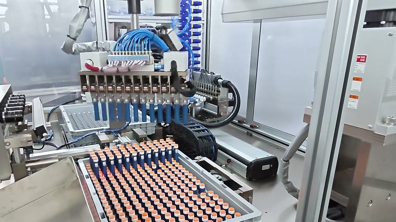 Insulin Pen Inspection & Tray Loading Line