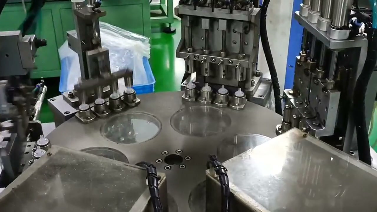 Multi-Station Lotion Pump Assembly & Testing Machine